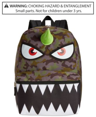 Global Design Concepts - Camo Monster Backpack, Little & Big Kids