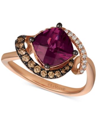 Le Vian Raspberry Rhodolite® (1-3/4 ct. t.w.) & Diamond (1/4 ct. t.w ...