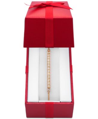 Diamond Bolo Bracelet (1/2 ct. t.w.) in Sterling Silver, 14k Gold-Plated Sterling Silver or 14k Rose Gold-Plated Sterling Silver, Created for Macy's