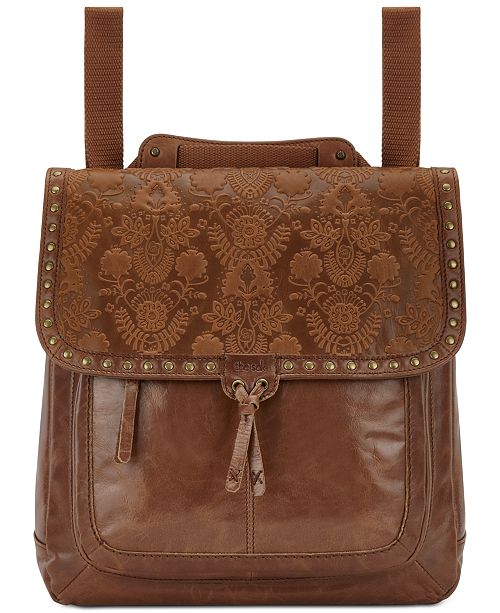 The Sak Ventura Embossed Leather Convertible Medium ...