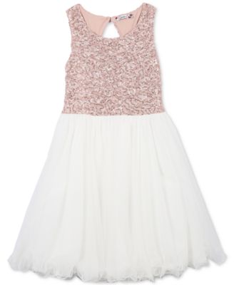 Speechless - Sequin Party Dress, Big Girls Plus