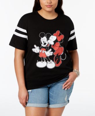 mickey mouse kiss t shirt