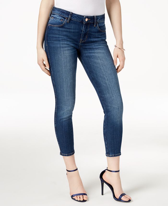 GUESS Cropped Skinny Jeans & Reviews - Jeans - Juniors - Macy's