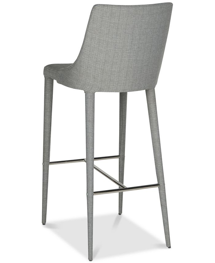 Safavieh Channing Linen Bar Stool Macy's