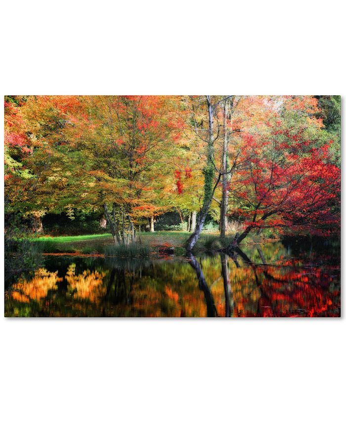 Trademark Global - Philippe Sainte-Laudy 'I'll Be There' 30" x 47" Canvas Wall Art