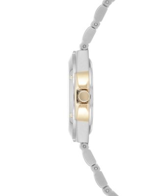 Women's Two Tone Bracelet Watch 28mm