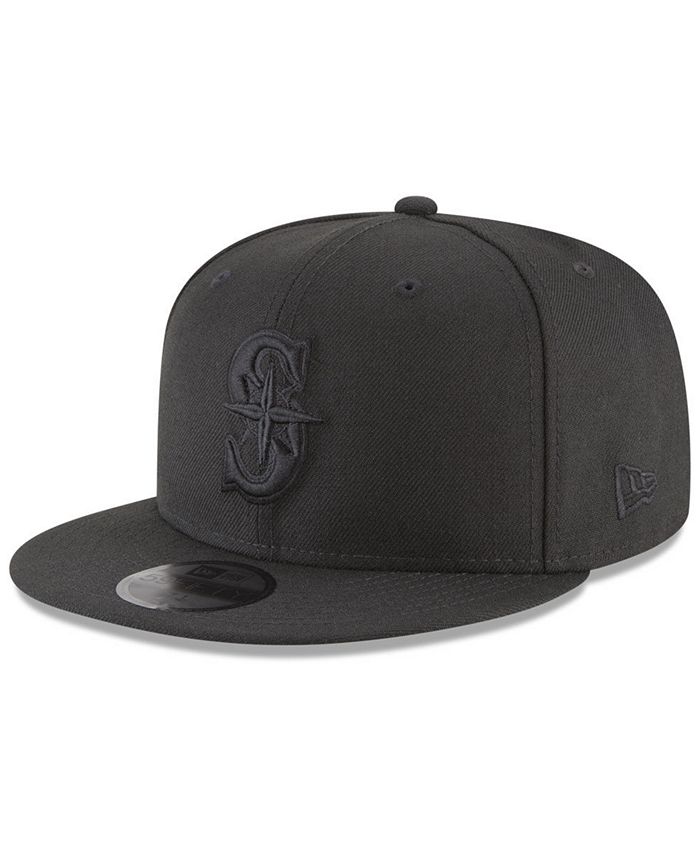 New Era Seattle Mariners Blackout Ultimate Patch Collection 59FIFTY
