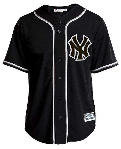 Majestic Men's Aaron Judge New York Yankees Pitch Black Jersey