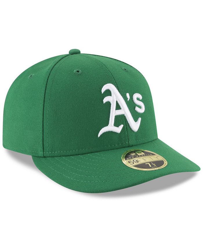 New Era Oakland Athletics Low Profile AC Performance 59FIFTY Fitted Cap ...