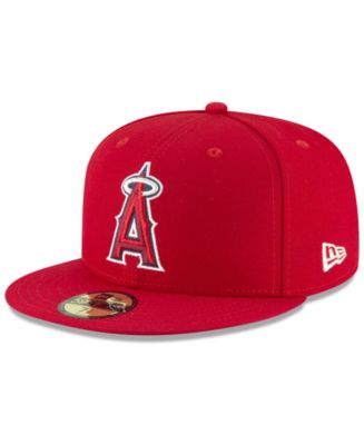 New Era Los Angeles Angels Authentic Collection 59FIFTY Fitted Cap - Macy's