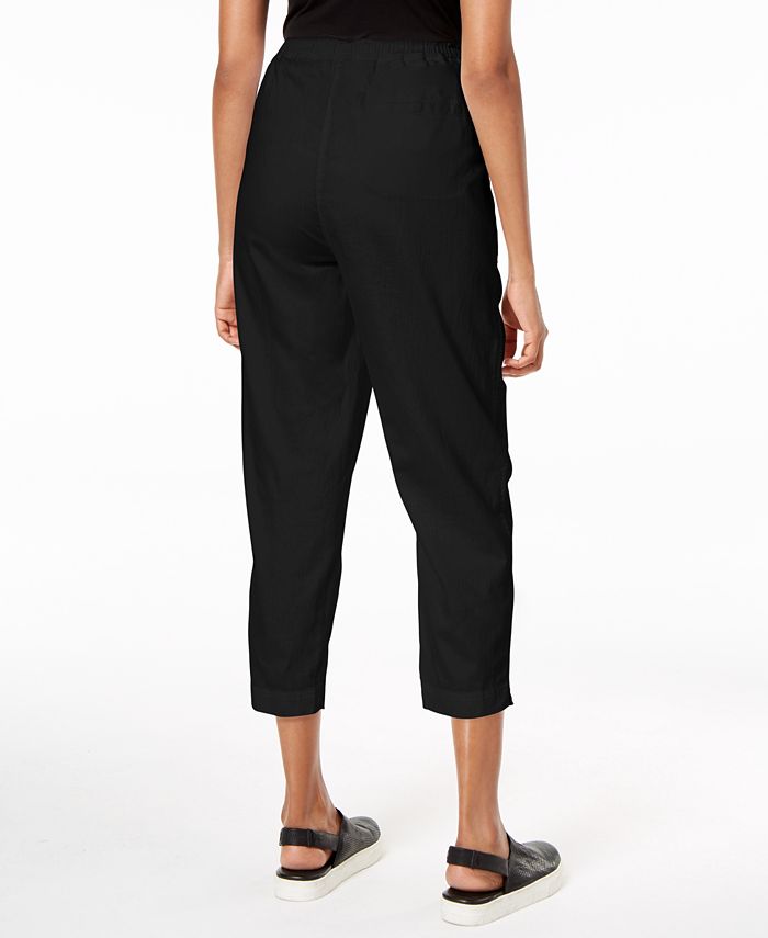 Eileen Fisher Organic Cotton Capri Pants - Macy's