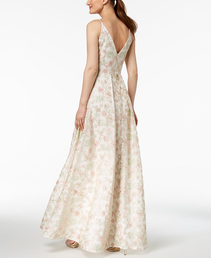 Calvin Klein Beaded Gown - Macy's