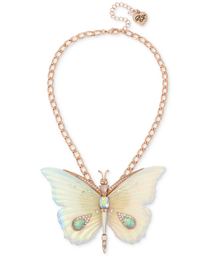 Betsey johnson butterfly jewelry outlet