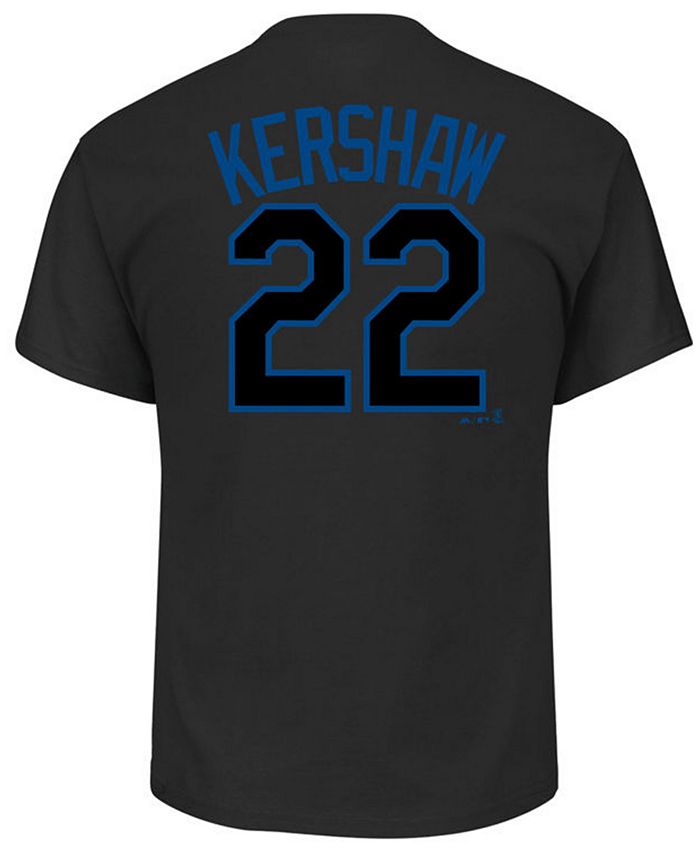 Majestic Men's Clayton Kershaw Los Angeles Dodgers Pitch Black Jersey -  Macy's