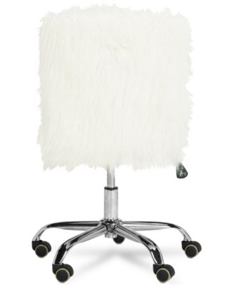 Hanna Faux Fur Office Chair
