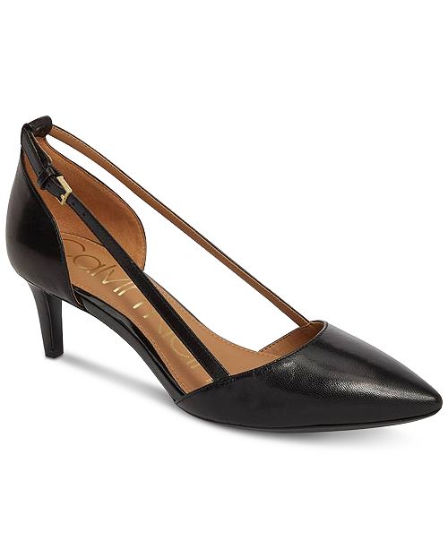 macys calvin klein pumps