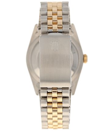 Macys pre online owned rolex