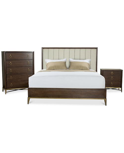 Furniture Ethan Upholstered Bedroom Furniture 3 Pc Set