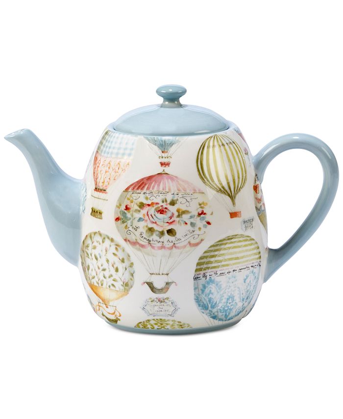 Certified International Beautiful Romance Teapot Macy's