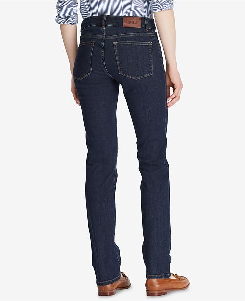 Lauren Ralph Lauren Petite Stretch Premier StraightLeg Jeans Jeans