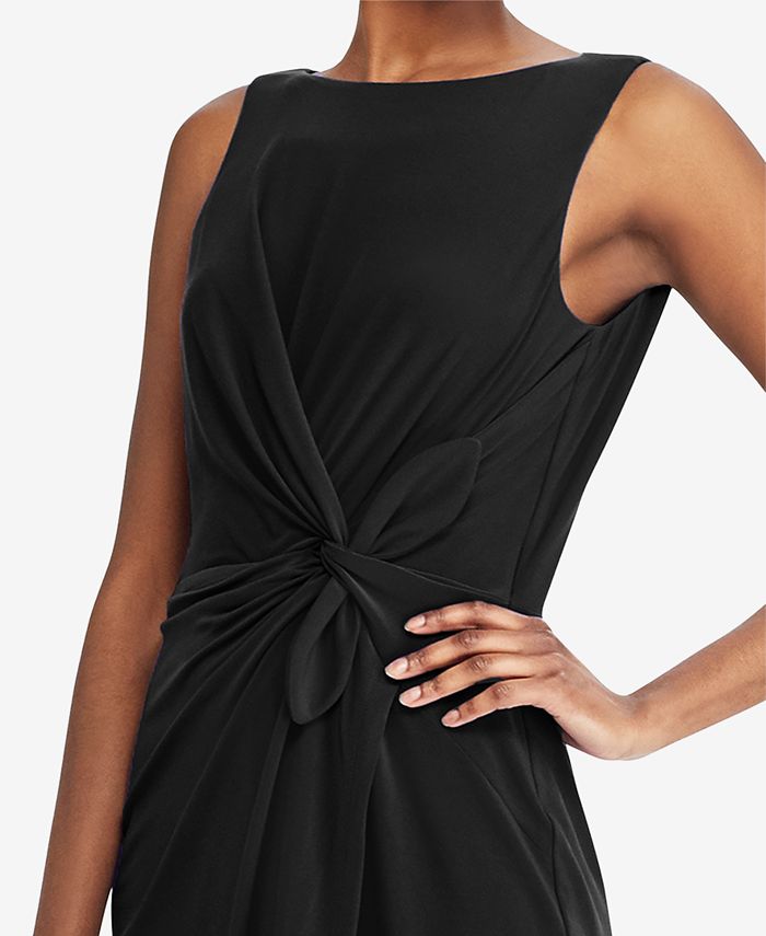 Lauren Ralph Lauren Twist Front Jersey Dress Macys