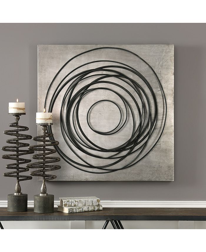 Uttermost Whirlwind Iron Coils Wall Art Macy's