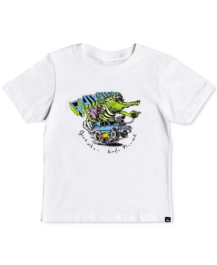 Quiksilver Toddler Boys Graphic-Print Cotton T-Shirt - Macy's