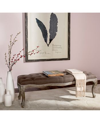 Safavieh - Hubric Bench, Quick Ship