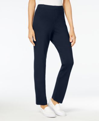 macys petite pull on pants