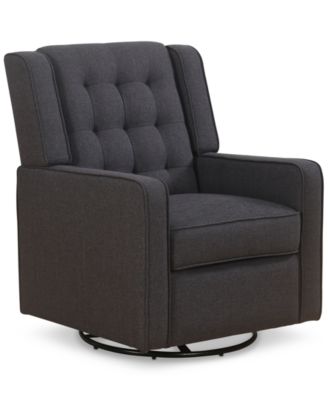Abbyson Living - Conyn Swivel Glider, Quick Ship
