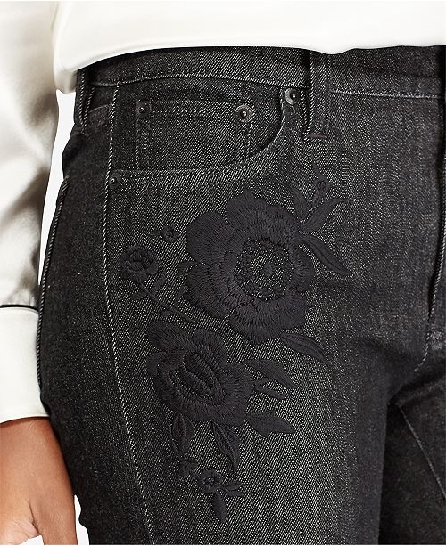 ralph lauren floral jeans