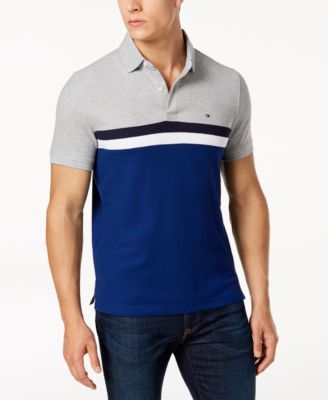 macy's polo shirts slim fit