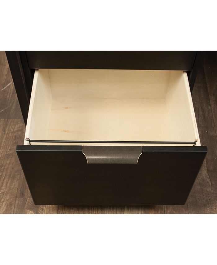 Furniture Ridgeway Home Office Single Pedestal Desk & Reviews