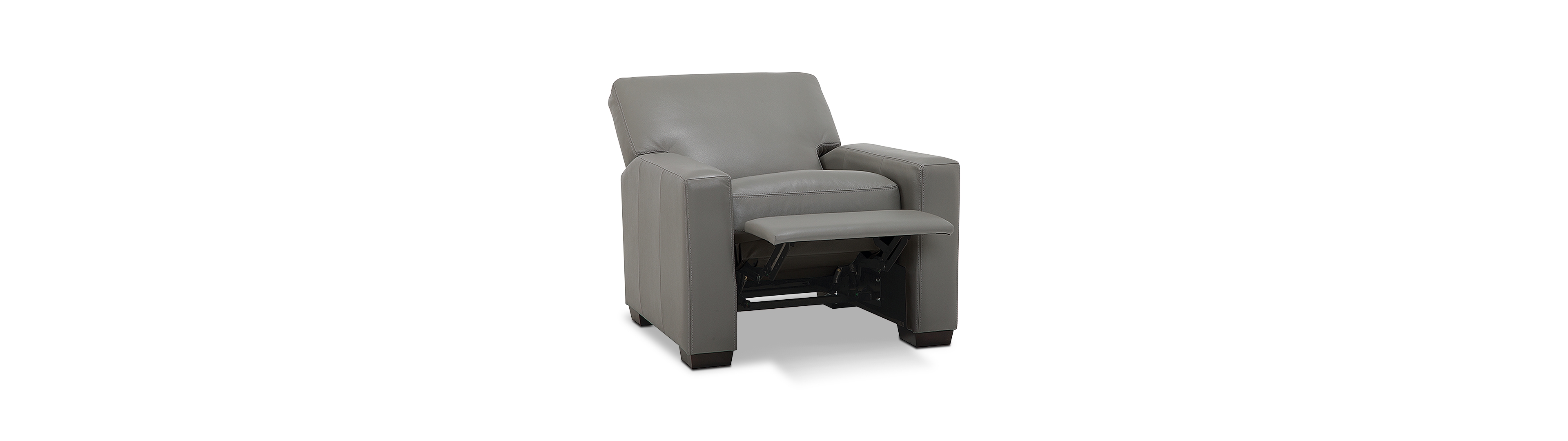 Ennia 36" Leather Pushback Recliner, Created for Macy's
