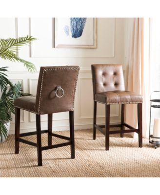 Ora Faux Leather Counter Stool (Set Of 2)