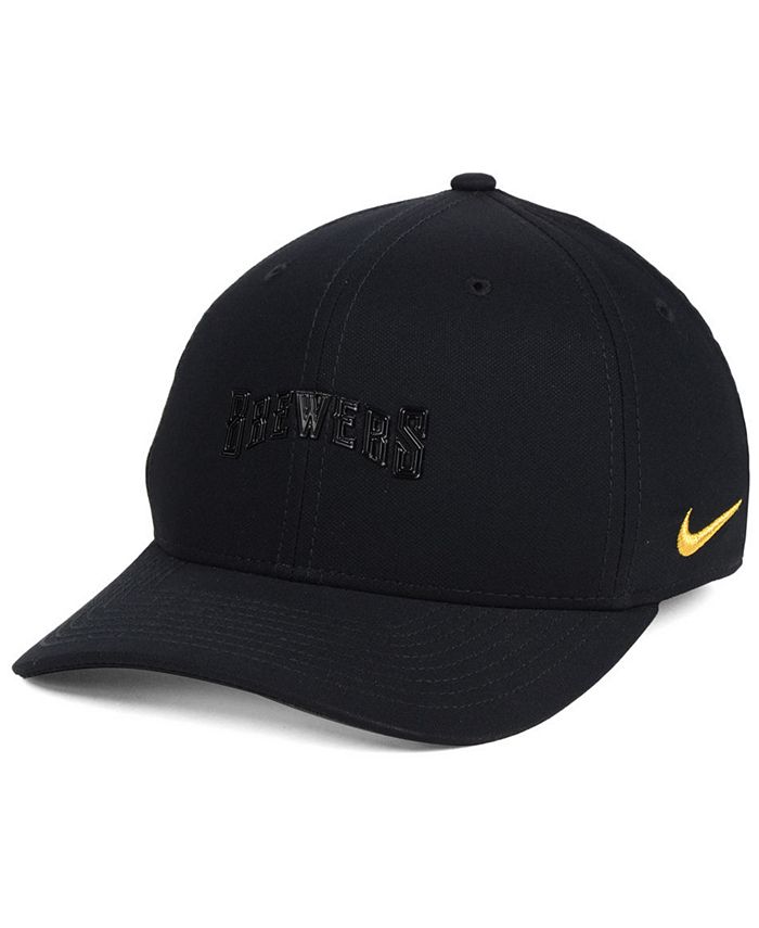 Nike Milwaukee Brewers Gloss Swooshflex Cap - Macy's