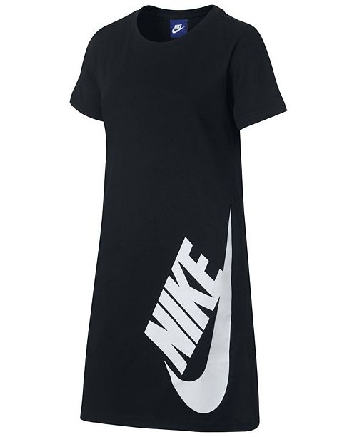 Nike Big Girls Sportswear Cotton T Shirt Dress Reviews All