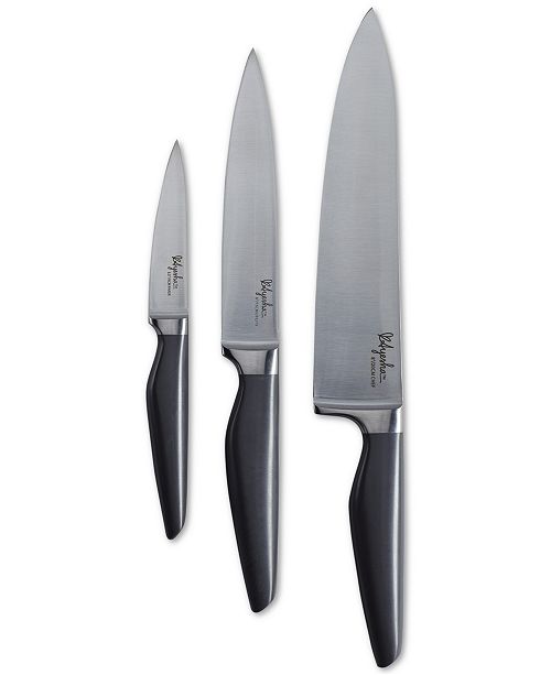 Ayesha Curry 3Pc. Japanese Steel Cooking Knife Set Cutlery & Knives Kitchen Macy's