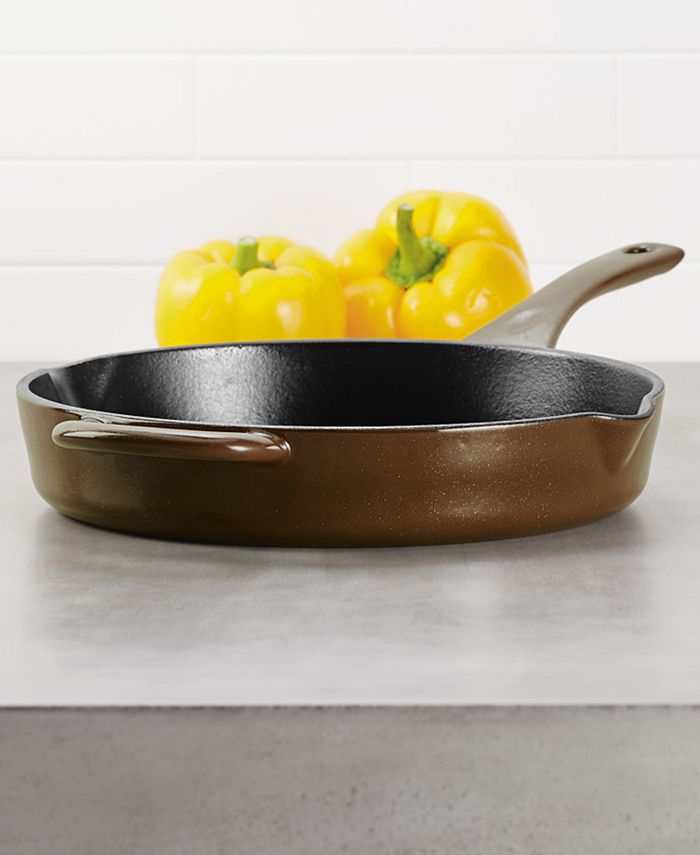 Ayesha Curry 10" Cast Iron Enamel Skillet Macy's