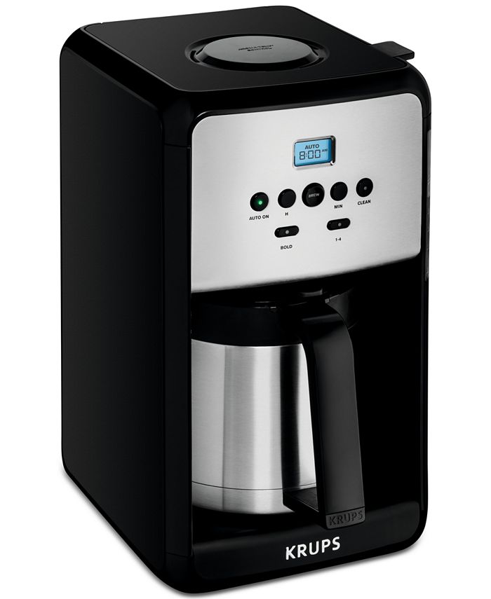 Krups ET351050 12Cup Savoy Programmable Thermal Coffee Maker Macy's