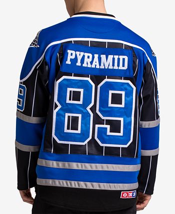 Black pyramid hockey jersey store