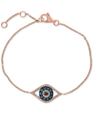 EFFY Collection Gift by EFFY® Diamond Evil Eye Bracelet (1/3 ct. t.w ...