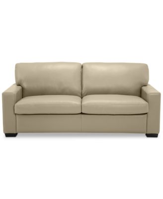 Ennia 75" Leather Full Sleeper