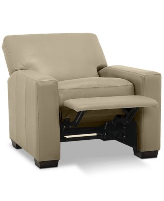 Furniture - Ennia 36" Leather Pushback Recliner