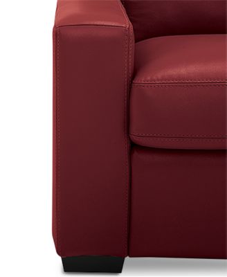 Ennia 82" Leather Sofa