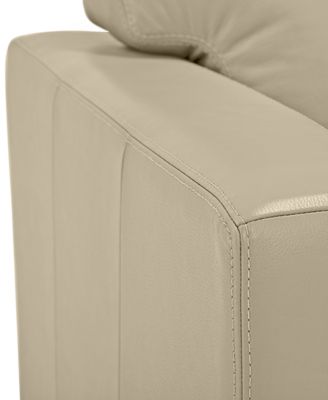 Ennia 82" Leather Sofa