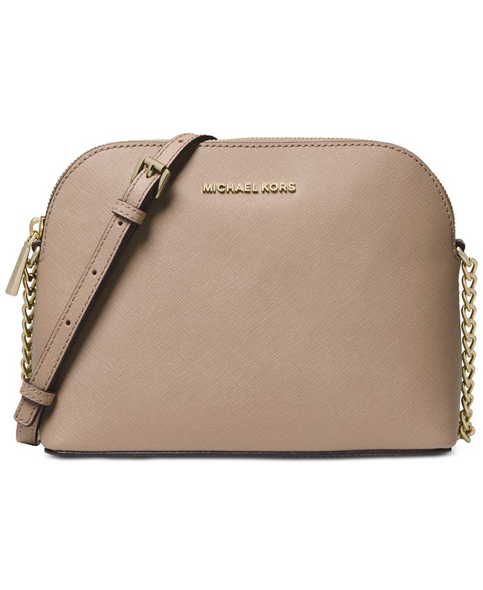 Michael Kors Cindy Saffiano Leather Crossbody & Reviews - Handbags &  Accessories - Macy's