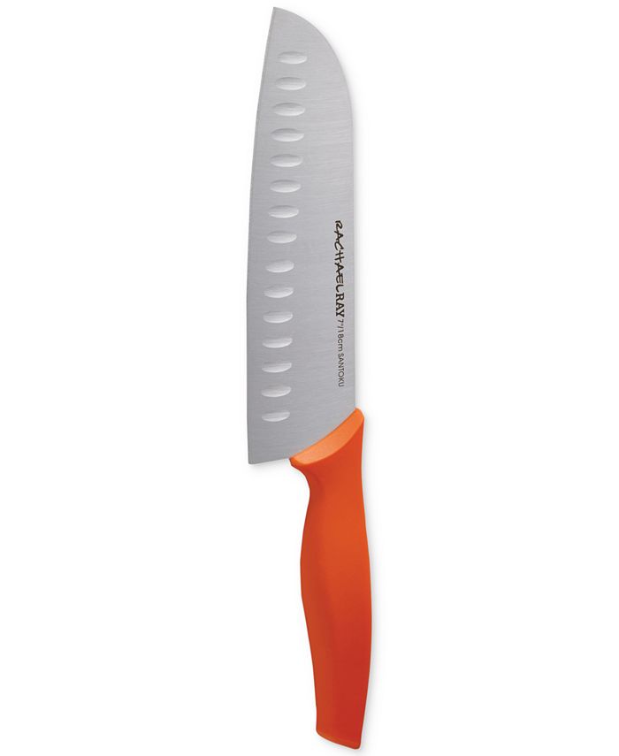 Rachael Ray Cutlery 7 Japanese Stainless Steel Santoku Knife