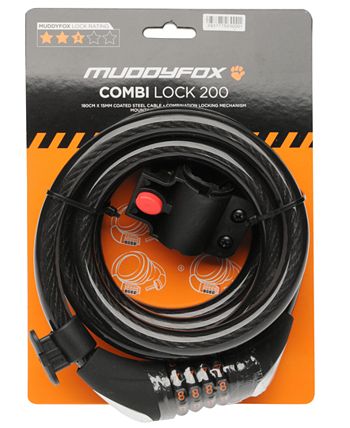 Muddyfox hot sale bike lock