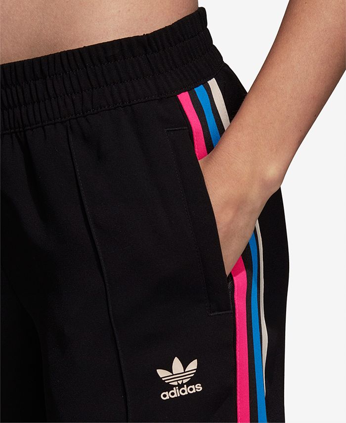 adidas Relaxed Cropped Track Pants - Macy's